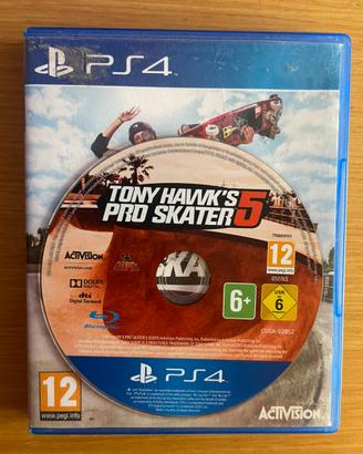 Gioco sony ps4 usato skateboard skater