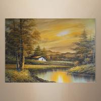 Dipinto olio su tela 50x70 cm – Paesaggio BENSON