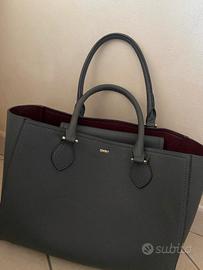 Borsa Seventy  grigia igia con interno bordeaux 