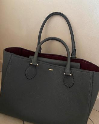 Borsa Seventy  grigia igia con interno bordeaux 