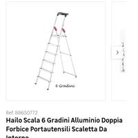 scala alluminio 6 pioli