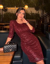 vestito pagliettato 
