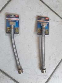 2 tubi flessibili acqua 