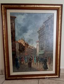 Quadro con cornice Francesco Fantini