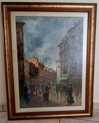 Quadro con cornice Francesco Fantini