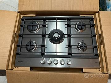 Piano cottura Whirlpool GMWL 758/IXL -  MAI USATO