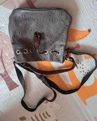 Borsa a tracolla in pelle