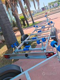 Carrello 7.5q senza freno pronta consegna