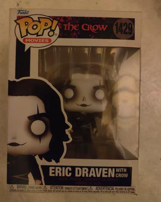 Funko Pop! di Eric Draven con corvo