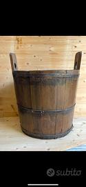 Tinozza in legno