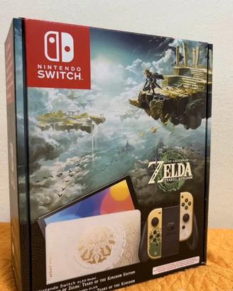 Nintendo switch oled zelda