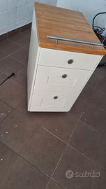 carrello con rotelle 