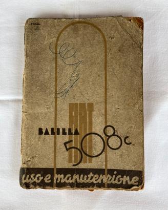 Libretto uso e manutenzione