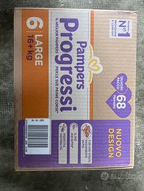 Pannolini pampers progressi 6