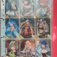 Lotto carte Goddess story rarità R NS-09 completo