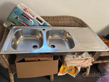 lavandino 2 vasche