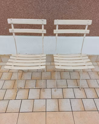 sedie da esterno 