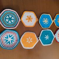 Presine da cucina fatte ad uncinetto