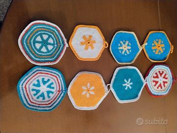 Presine da cucina fatte ad uncinetto