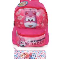 SET SCUOLA ZAINO + ASTUCCIO BAMBINA *SUPERWINGS