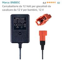 carrica batteria per cavalcabili 