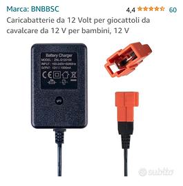 carrica batteria per cavalcabili 