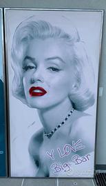 Stampa gigante Marylin Monroe