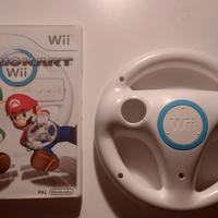 MARIOKART WII (completo di manuale) + volante 