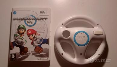 MARIOKART WII (completo di manuale) + volante 