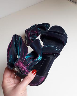 CASADEI sandali piatti multicolore n. 39