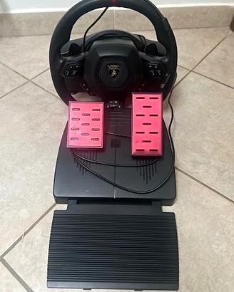 Volante e Pedaliera Lamborghini PC / PS4 - Licenza