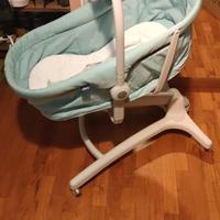 Culla baby hug 4 in 1 con materassino