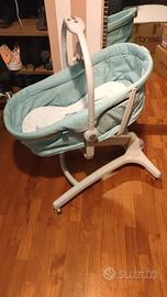 Culla baby hug 4 in 1 con materassino