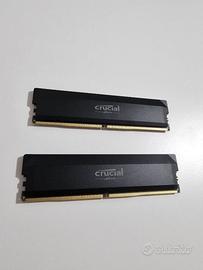 Crucial Pro RAM 32gb CL36 2x16gb AMD + Intel