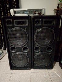 casse con amplificatore (amplificatore e fil comp)
