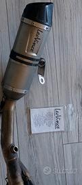 scarico completo in TITANIO per yamaha  tracer 