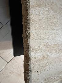 piano di marmo travertino