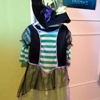 costume di carnevale STREGA 4/5 anni