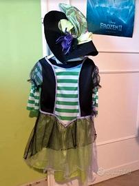 costume di carnevale STREGA 4/5 anni