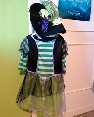 costume di carnevale STREGA 4/5 anni