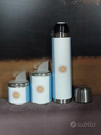 Set da mate argentino Termo 1L in acciaio