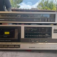 Pioneer stereo tuner tx-540L/cassette tape ct-340