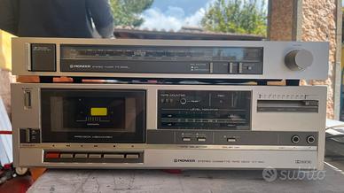 Pioneer stereo tuner tx-540L/cassette tape ct-340