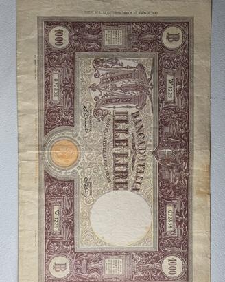 Mille lire banca d’Italia - 1000