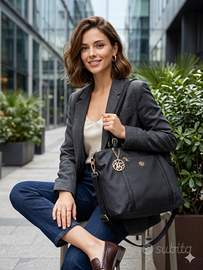 👉 Ynot Borsa Shopper nera grande – come nuova 🖤