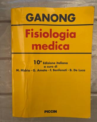 Fisiologia Medica di Ganong 10 edizione