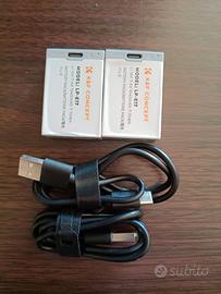 K&F CONCEPT LP-E17 2 Batterie X Canon - USATE