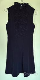 Abito con collo rouches, Zara