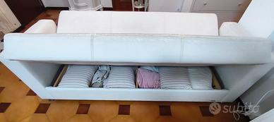 Divano letto con contenitore