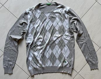 Maglioncino United Colors Of Benetton Tg.L Quadri